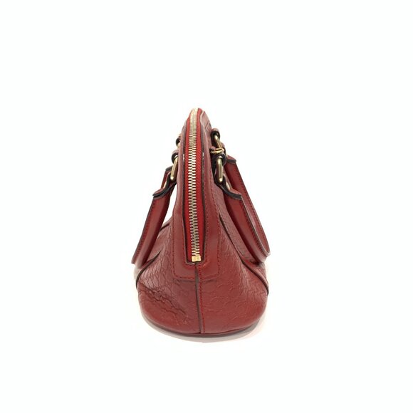 Gucci Red Dome Crossbody Bag Sku#85969 (gently used) - Picture 4 of 12